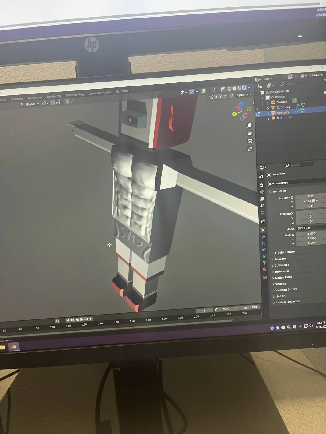 Robot character sculpt